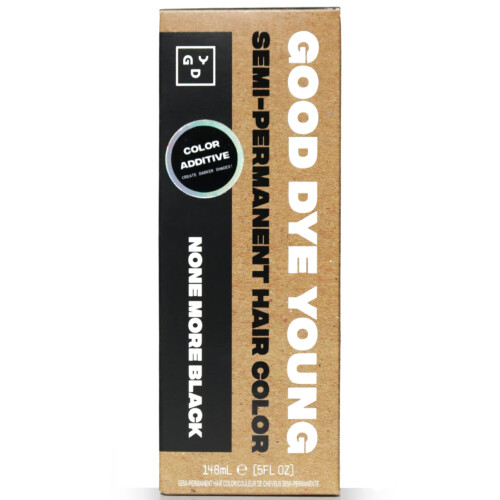 Good Dye Young None More Black Semipermanent Hårfärg Additiv - 5 oz