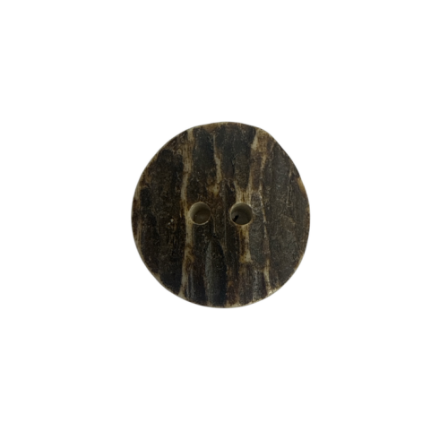 (18mm, 2) Natural Real Stag Antler Jacket Buttons Available In 3 Sizes