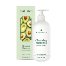 EVA + AVO Reinigende Shampoo met Avocado, Rozemarijn, Vitaminen - Diepe Reiniging Shampoo voor Alle Haartypen - Kleurbestendig - 1pcs