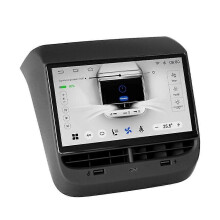Vehicle Multimedia Rear Seat- Touch-Screen Entertainment AC Panel for Tesla 3/Y