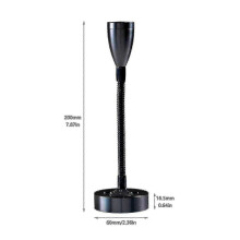 2Pcs 12V Dimmable LED Reading Lights & Spotlight, 6000K White Wall Bedside Lamp for Motorhome