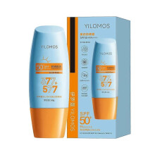 (orange) YILOMOS 3-in-1 Sunscreen - 377+577 Brightening & Primer 60g