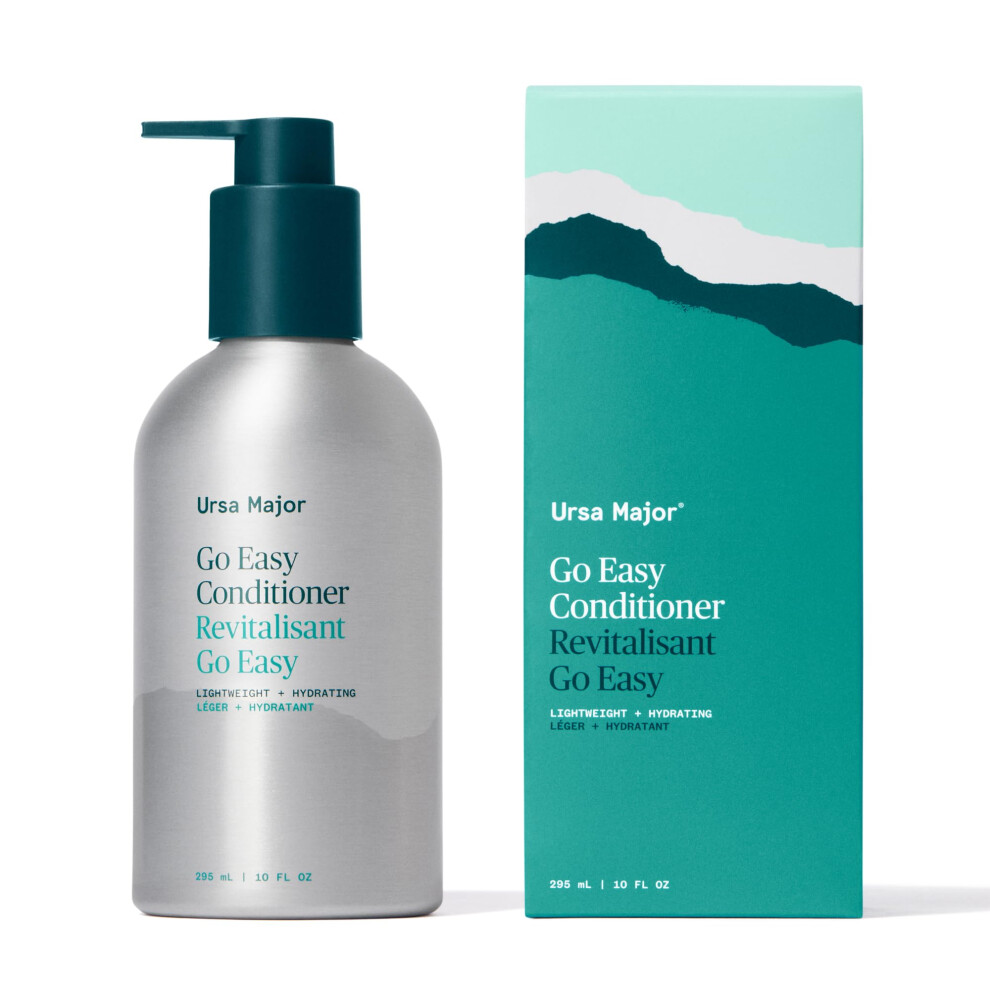 Ursa Major Go Easy Conditioner | Natural, Vegan, Cruelty-Free, Non-Toxic | Formulated For Men & Women And All Hair Types | 10 Oz