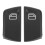 2pcs Black Switch Covers for Mercedes Sprinter 21
