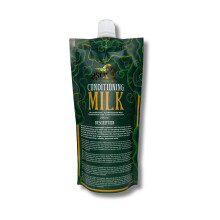 Ecoslay Terra Sol Leche Acondicionadora, Cuidado Natural del Cabello, 8 oz, Tratamiento Nutritivo con Agua de Arroz y Aceite de Cáñamo