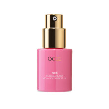 Ogee Vegan Collagen Boost Elixir - Peptides Serum for Face - Boosts Collagen Production By 150% - Certified Organic Firming & Smoothing Facial Serum,