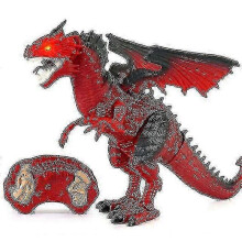 Dinosaur Spray Dragon Roar Walking Electric Remote Control Simulation Animal Model Kids Toys Children Boys Birthday Gift-q
