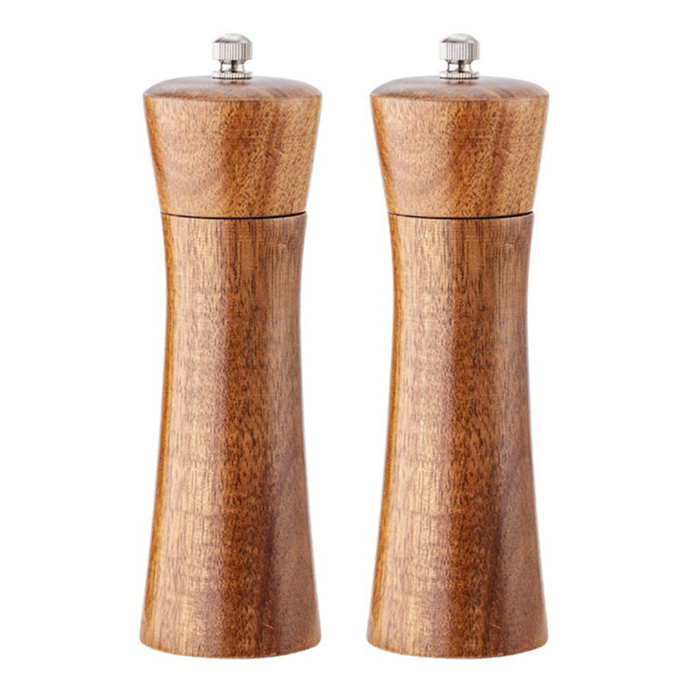 Semoic Wooden Pepper Mills Noble Workmanship Salt And Pepper Grinder Spice Mill With Ceramic Grinder