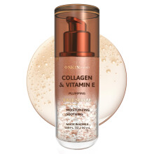 Skin Synergy Collagen & Vitamin E Face Serum - Hydrating, Firming & Nourishing Formula - Dermatologist Tested, Anti-Aging, Korean Skin Care - Clean Be