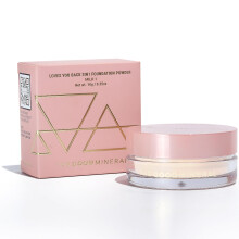 The Good Mineral Loves-You-Back 3in1 Mineral Powder Foundation (Milk 1) | Designed for Rosacea, Acne-Prone, Sensitive Skin | 3IN1 - Concealer, Powder