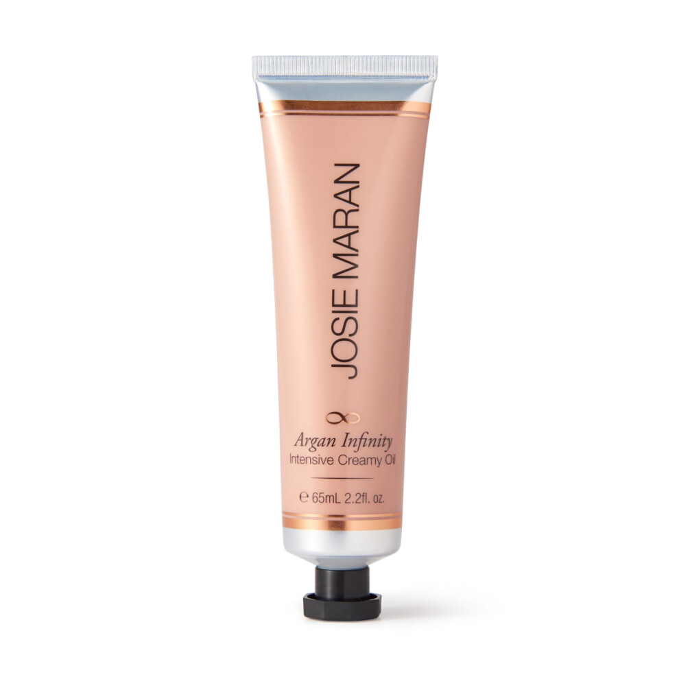 Josie Maran Intensive Creamy Oil - Multi-Tasking Skin Moisturizer & Everything Balm For Dry Lips, Elbows & Full Body Care - Powered By Argan Oil (2.2