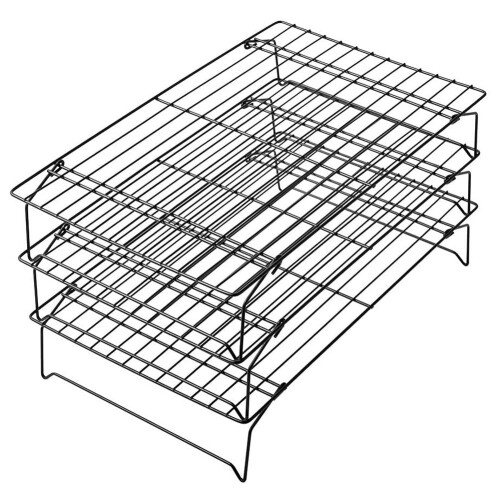 Grade 3Tier Cooling Rack Stackable Cooling Racks for Cookies Thick-Wire Kitchen Baking Rack Legs