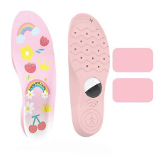 (155 to 170mm, Pink) For Airtag Protective Cover Insoles For Kids And Seniors Airtag Comfortable