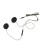 Hands Free Headset Speakers 1.2m TPE Cable 9