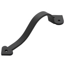 9-1 / 8 Pollice Nero Opaco Montaggio Laterale Maniglione per Scorrevole Barn Door Stile Europeo