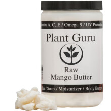 Rawe Mango Boter 16 oz. / 1 lb. Pot STUKKEN - 100% Pure Natuurlijke Ongeraffineerde - Geweldig voor Huid en Haar