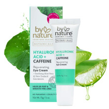 Crème Contour des Yeux Hyaluronique & Caféine - Raffermissante & Revitalisante pour Cernes - 15ml