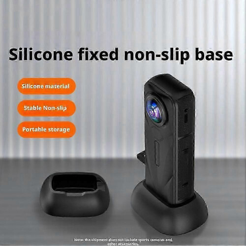Protective base for Insta360 X5 - Durable silicone black 2