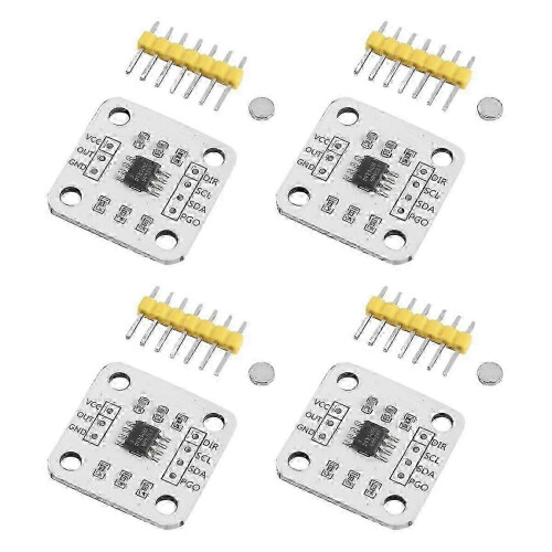 Angle measurement sensor for AS5600 - 4Pcs magnetic induction module 2