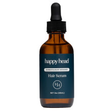 Happy Head Hair Regrowth Serum - Leave-In Scalp & Hair Treatment with Procapil, Biotin & Rosemary - Lightweight Formula - 2oz