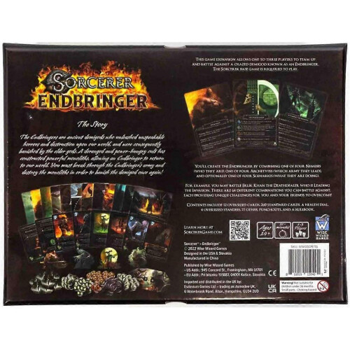 Sorcerer Endbringer Board Game