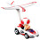 Hot Wheels Hot Wheels Mario Kart Toad en P-Wing Kart con Planeador 1