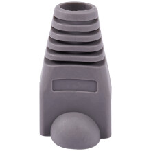 Ethernet Boitier De Connecteur RJ45 En Caoutchouc Gris Housse De Protection 50 PiÈCes