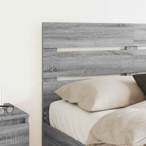 VidaXL vidaXL Headboard Grey Sonoma Engineered Wood 2