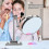 Wall Mounted Magnifying Makeup Mirror, 8 Inch 360 Degree Rotating Mirror Retractable 2