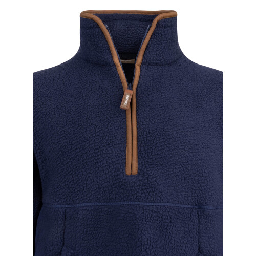 JACK PYKE JACK PYKE Half Zip Sherpa Fleece Pullover Navy Small 2