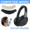 WH-1000XM4 headband replacement part with soft padding 2