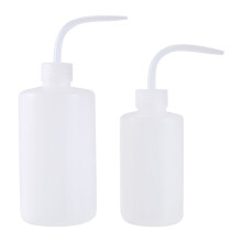 2 Pack Plant Flower Succulent Watering Bottle Plastic Bend Mouth Watering Cans Squeeze Bottle--250ML and 500ML