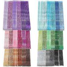Hair Clips Sparkly Metal Bobby Pins Prevent Scratching Formal Occasions Brides 144Pcs