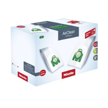 Miele Original Performance Pack AirClean 3D U Vacuum Cleaner Bags, 16 x Bags, 1 x HEPA Filter