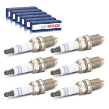 BOSCH Tändstift SET x6 st passar BMW MINI MORGAN ROLLS-ROYCE 1.4-6.75L 1987-