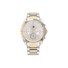 Reloj de Pulsera Multifuncional de Cuarzo de Acero Inoxidable y Esclava de Tommy Hilfiger Mujer, Color: Bicolor (Modelo: 1782387)