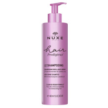 Champú NUXE Hair Prodigieux Brillo Intenso, Nutritivo y Limpiador con Aceite de Camelia Rosa, 13.6 Fl Oz