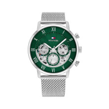 Tommy Hilfiger Herrklocka: Modern Elegans med Romerska Siffror (Modell 1710567)