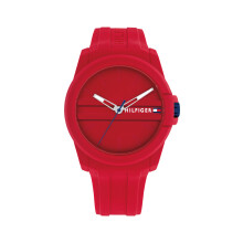 Tommy Hilfiger Casual 3H Quartz Horloge - Sportieve Siliconen Horloge voor Mannen - Waterdicht tot 5 ATM/50 Meter