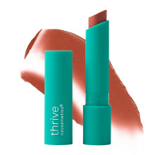 Thrive Causemetics Bálsamo Labial Sheer Strength Soft Blur, Esencial de Maquillaje Diario