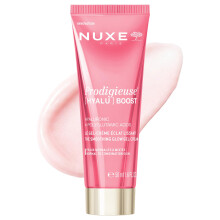 NUXE Prodigieuse Hyalu Boost Radiance Smoothing Gel-Cream, Hydrating Face Cream With Hyaluronic Acid and Peptides, Smooths Fine Lines, Refines Texture