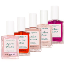Manucurist Rainbow Active Set de Regalo 5-Pack - Cuidado y Esmalte de Uñas - Sin lámpara - 5 Esmaltes de Uñas