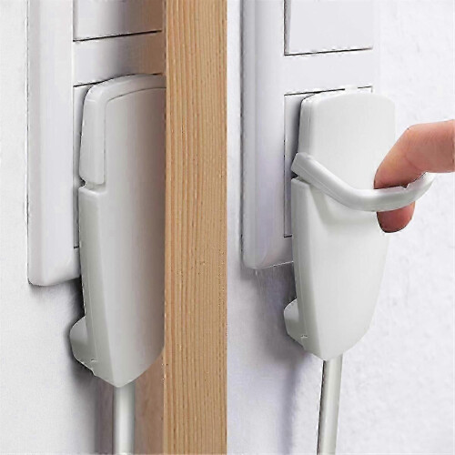 4Pcs Schuko Angled Plug,Flat Plug 250V, Power Plug with Folding Handle, Protective Contact Plug with Screwdrive,EU Plug