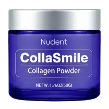 Nudent CollaSmile Collage Poeder met Hydroxyapatiet - Tandpoeder voor Gezonde Tandvlees