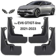 Applies To 4pcs Front Rear Mud Flaps Splash Guard Mudguard for Kia Ev6 Gt-line Gt 2021-2023
