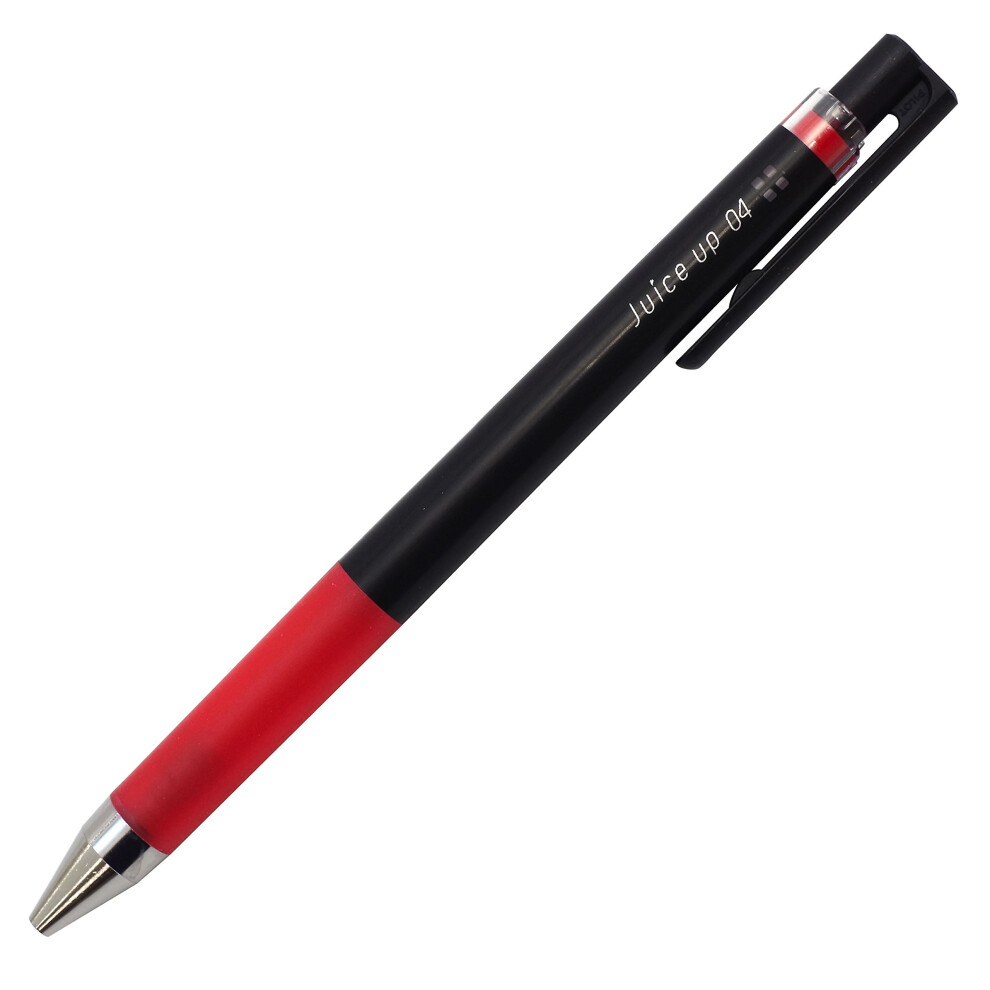 Pilot Knock Gel Ink Extra Fine Ballpoint Pen, Juice Up 04, Red (Ljp-20S4-R)