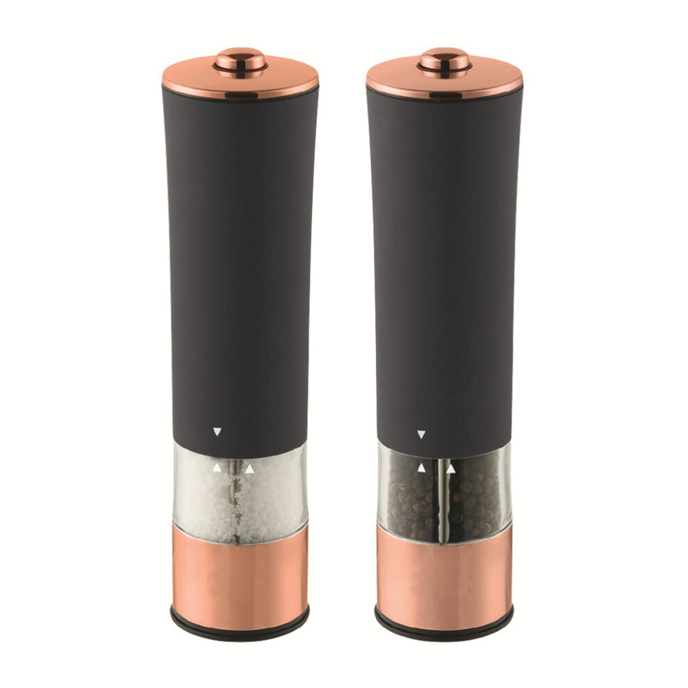 Semoic Automatic Salt Pepper Grinder Electric Spice Mill, Powered Adjustable Coarseness Pepper Mill Kitchen Seasoning Tools 2