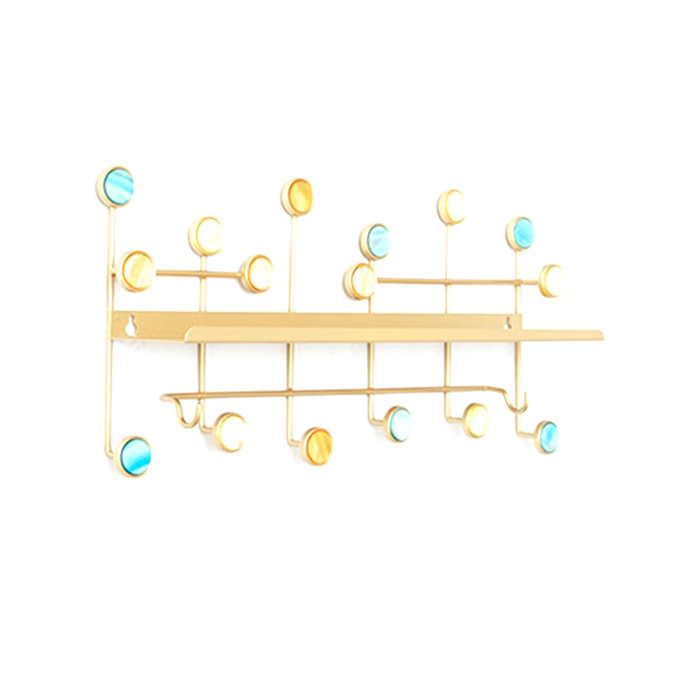 Semoic Wrought Iron Wall Shelf Partition Wall Wall Wall Hanging Wall Decoration Frame Wall Nordic Hook Large