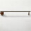 Brass Cabinet Handles with Walnut Wood  - Modern Chrome Wardrobe Pulls 6
