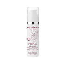 CINQ MONDES Five Flowers Stralende Gezichtscrème 1.7 Fl.Oz.- Lichte Dagcrème Voor Glow En Luminositeit Met Kombucha